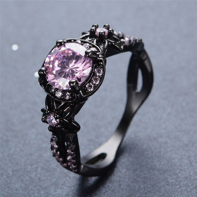 Edelsteen zirkonia ring