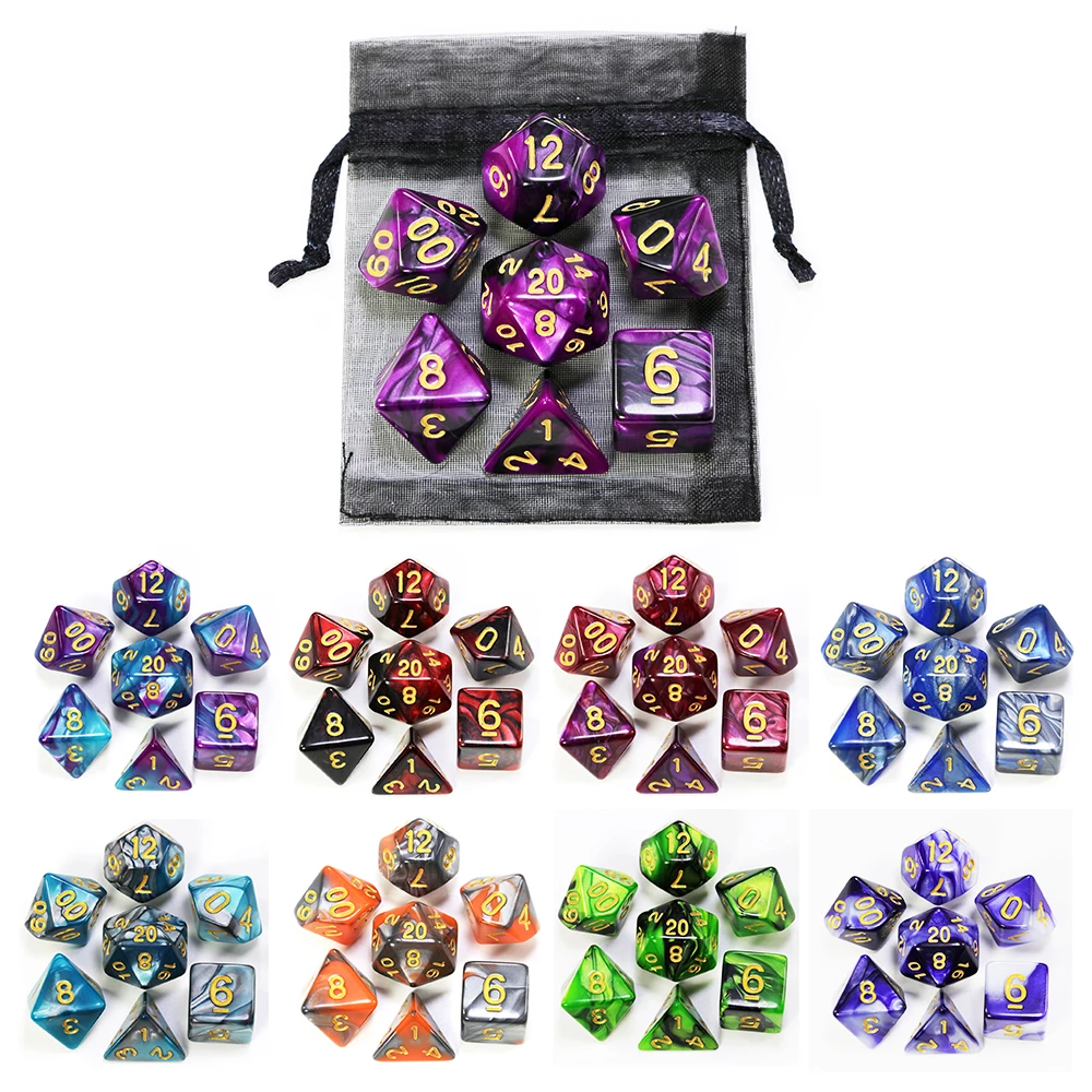 Poly dobbelstenen set
