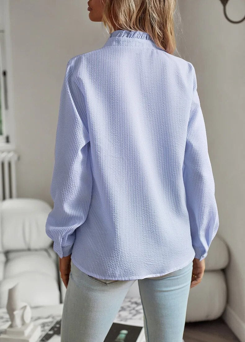 Gedurfde en stijlvolle blouse
