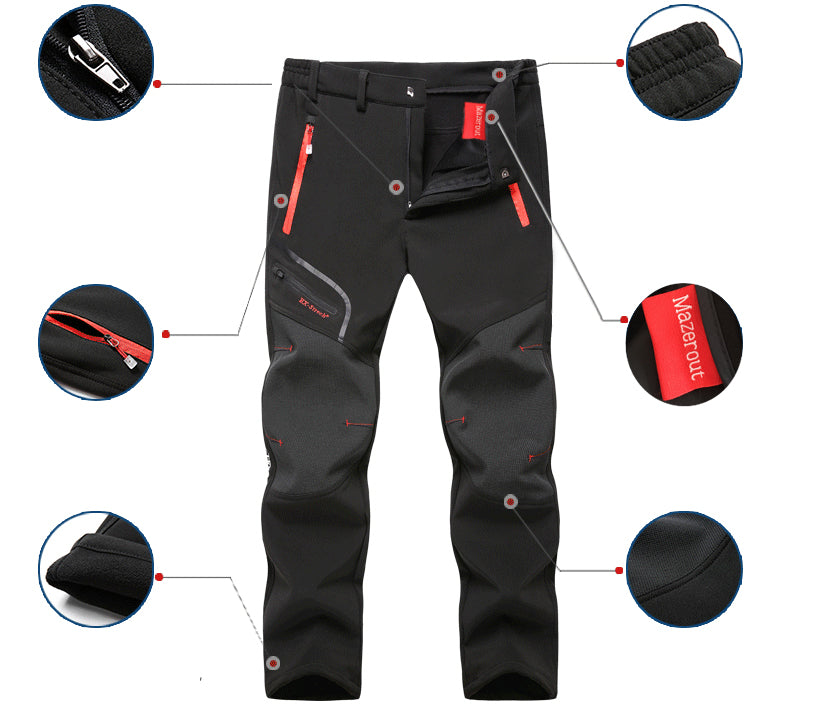 Heren winter gevoerde broek — afbeelding 6
