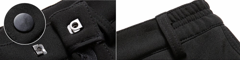 Heren winter gevoerde broek