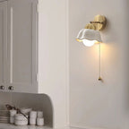 Verstelbare franse wandlamp