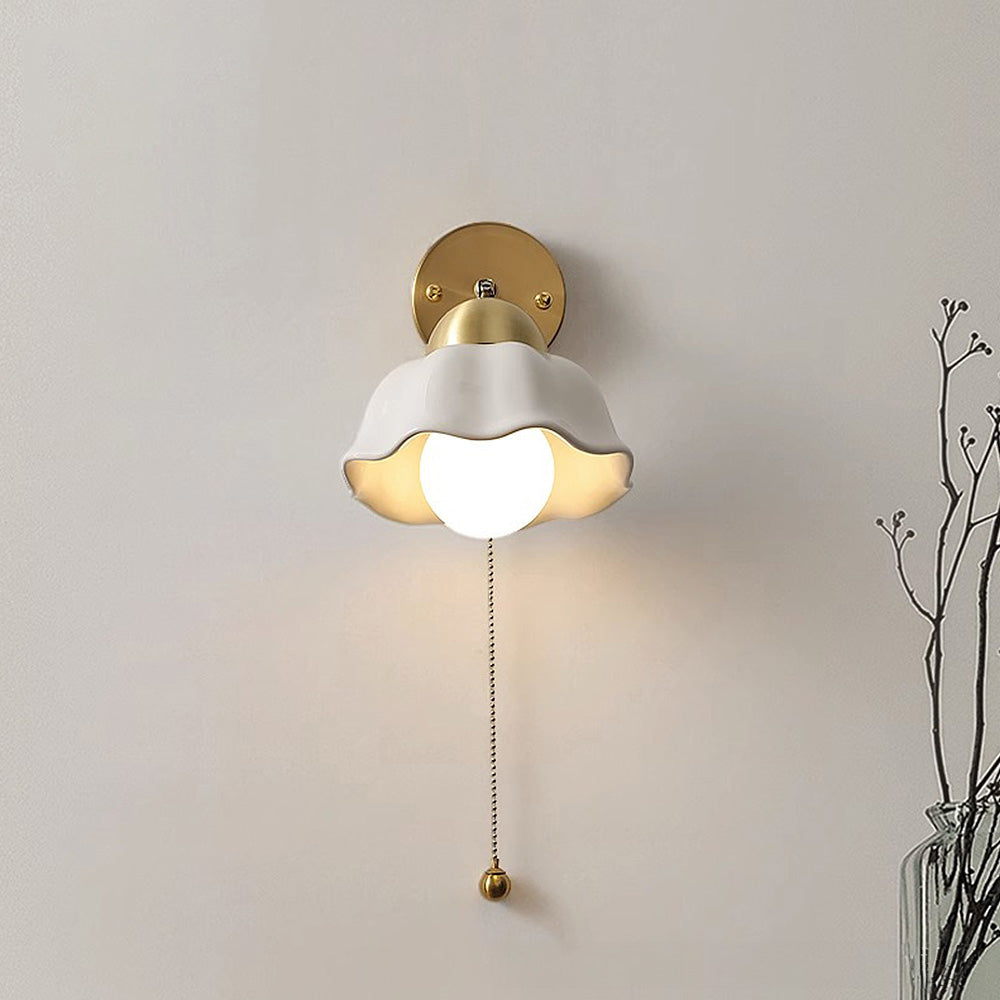 Verstelbare franse wandlamp