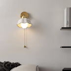 Verstelbare franse wandlamp