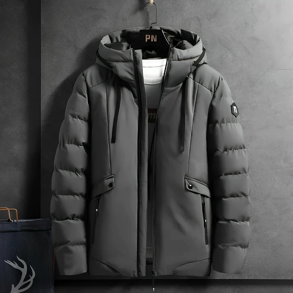 Comfortabele heren winterparka
