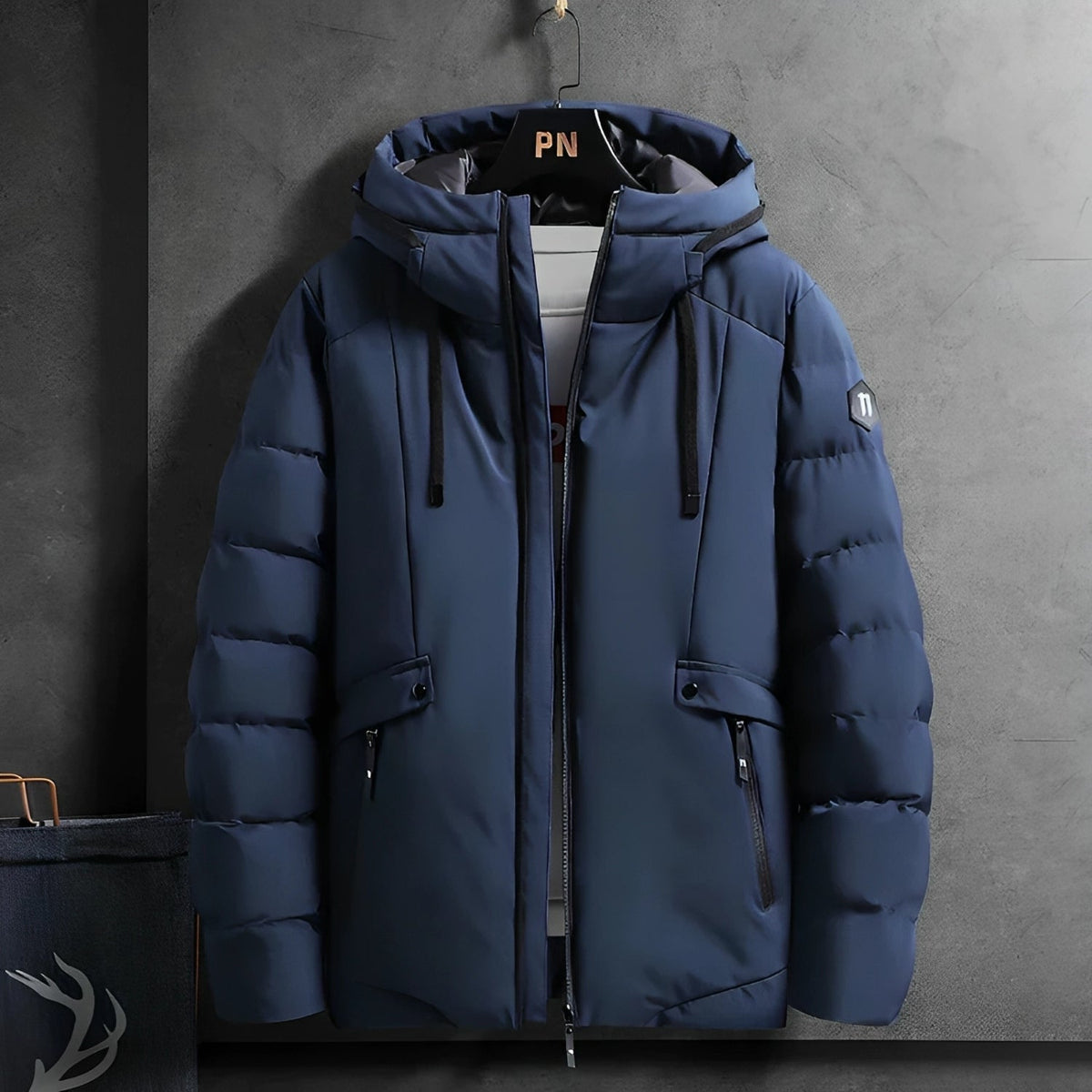Comfortabele heren winterparka