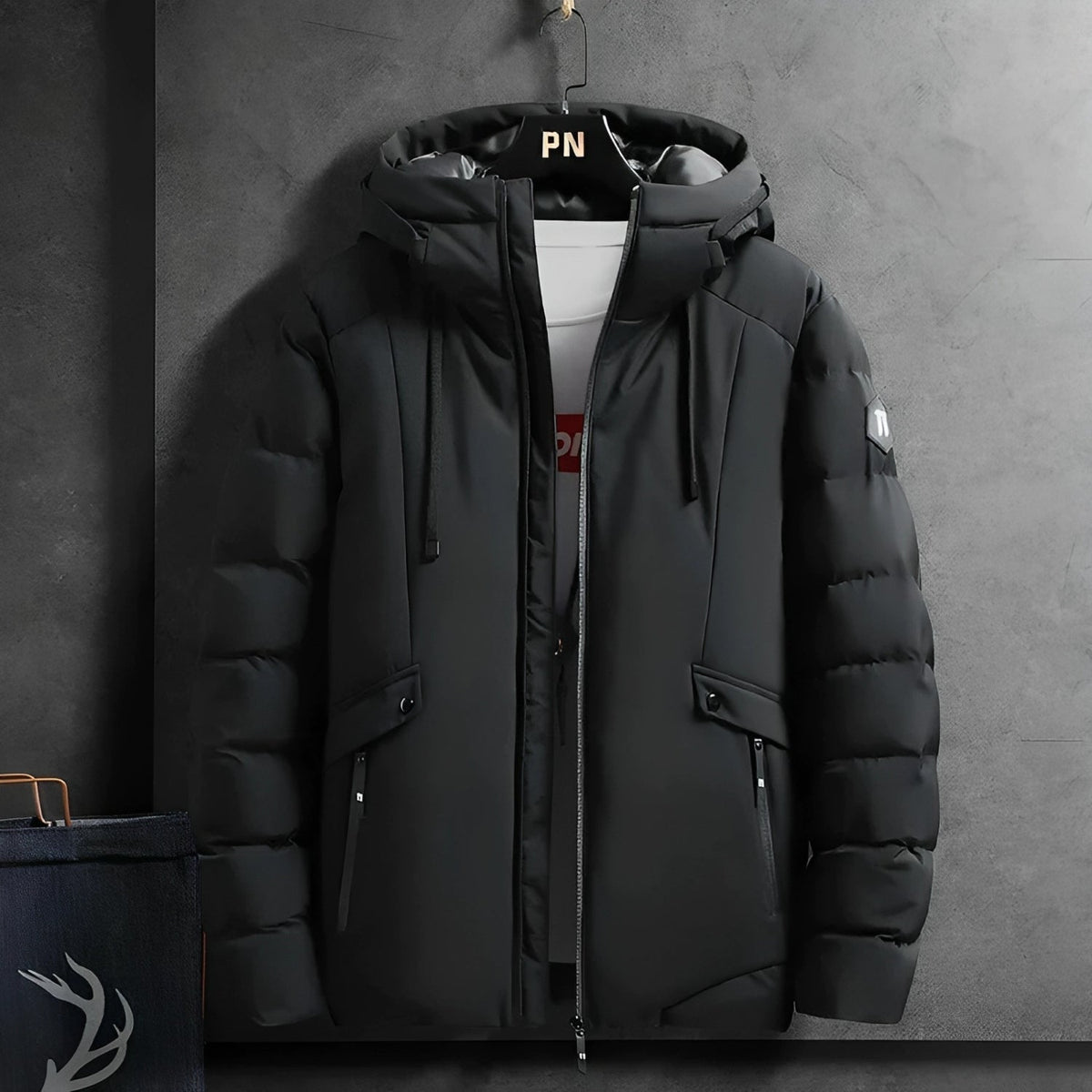 Comfortabele heren winterparka