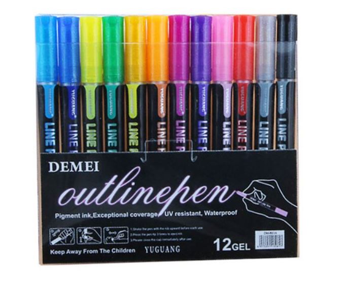 Glitterstiften voor kinderen