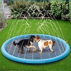 Speelbad met waterstralen