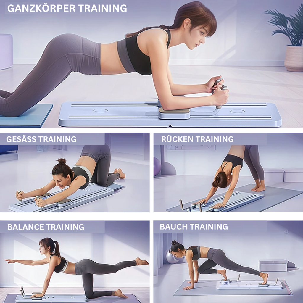 Complete pilates reformer set