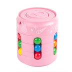 Kleurenpuzzel in blik