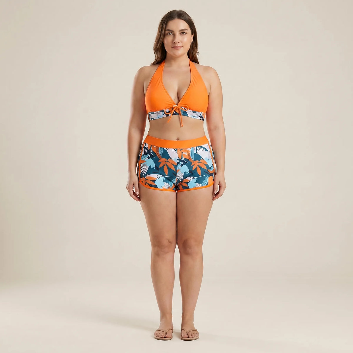 Plus-size bikiniset met apart ontwerp