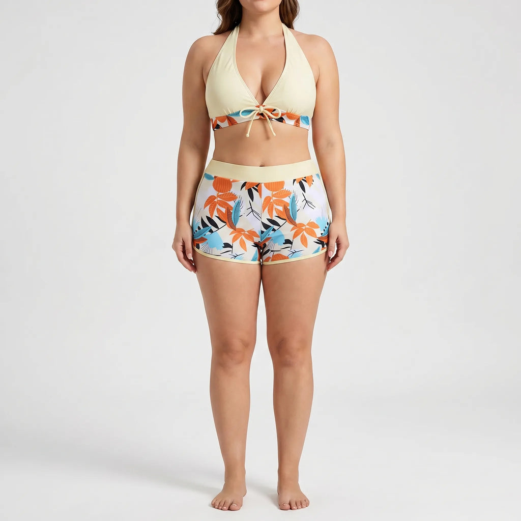 Plus-size bikiniset met apart ontwerp