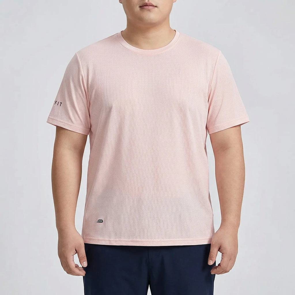 Plus-size ademend casual T-shirt