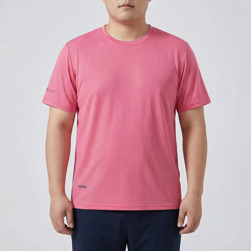 Plus-size ademend casual T-shirt