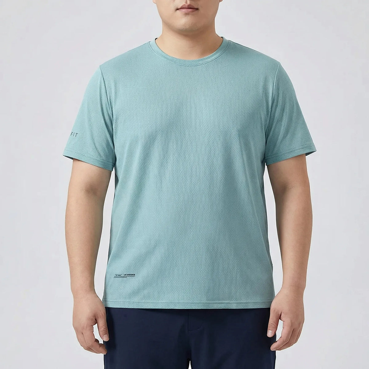 Plus-size ademend casual T-shirt