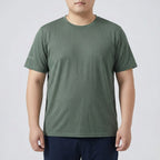 Plus-size ademend casual T-shirt