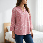 Casual modetop voor grote maten