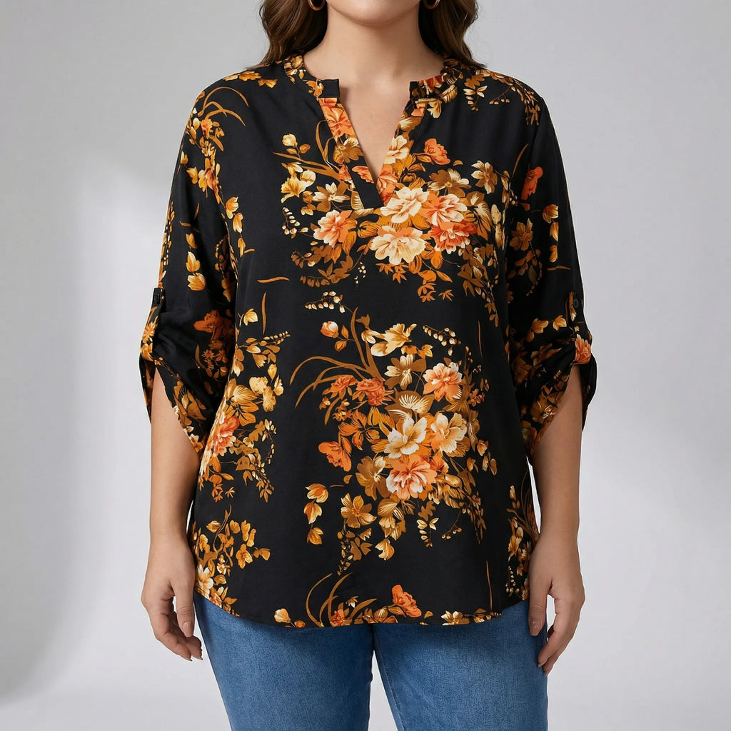 Casual modetop voor grote maten