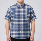 Designer casualshirt in plusmaat