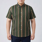Designer casualshirt in plusmaat