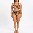Plusmaat halter-bikiniset — afbeelding 15