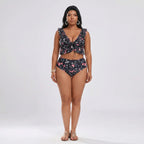 Bikini-set in plusmaat met hoge taille — afbeelding 12