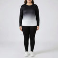 Plussize loungepak met lange mouwen