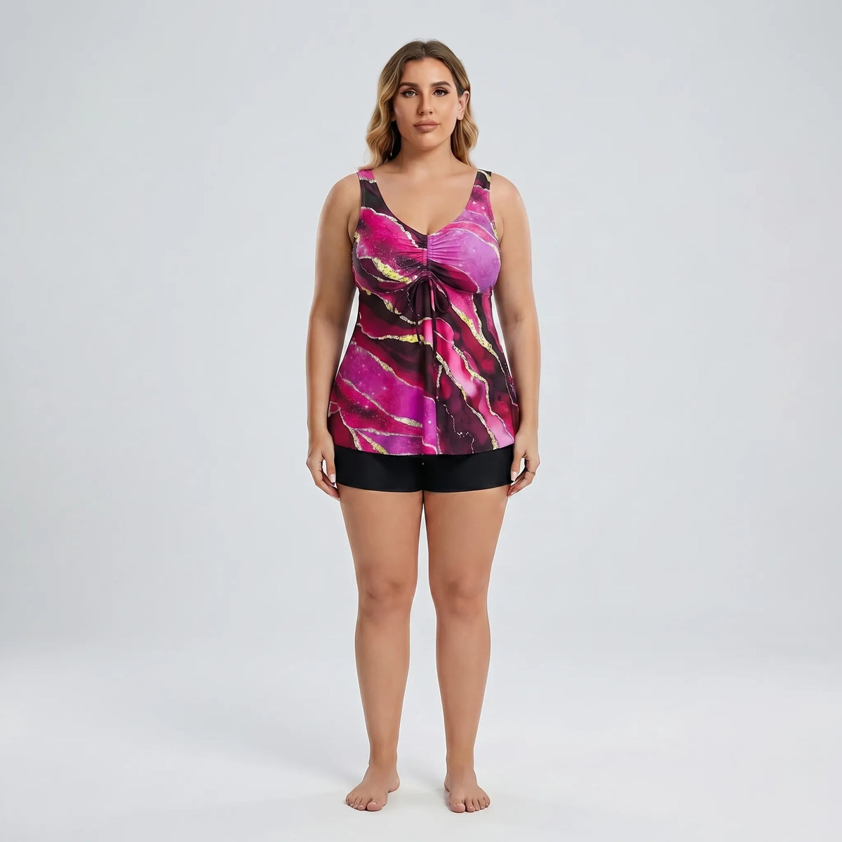 Plus-size tweedelige bikini