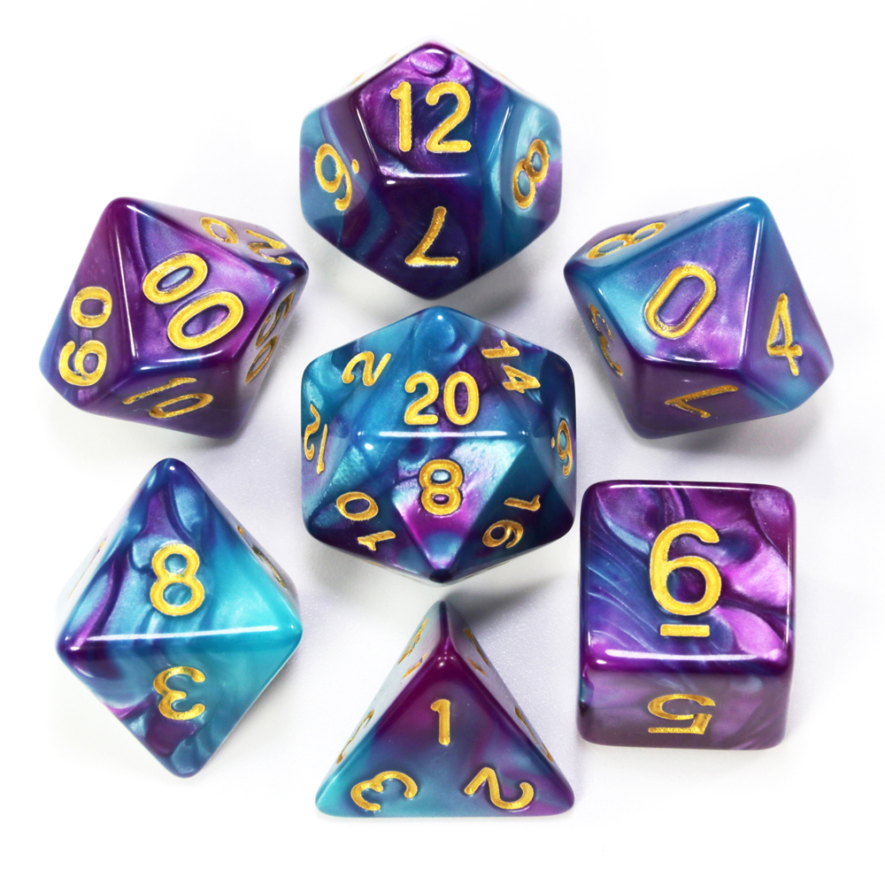 Poly dobbelstenen set