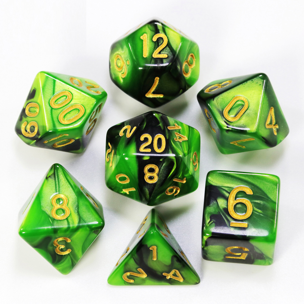 Poly dobbelstenen set