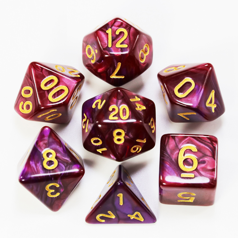 Poly dobbelstenen set