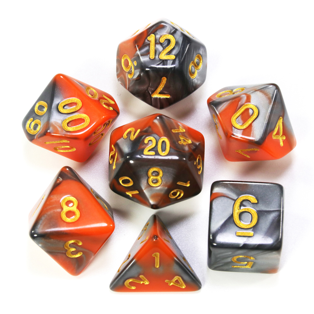 Poly dobbelstenen set