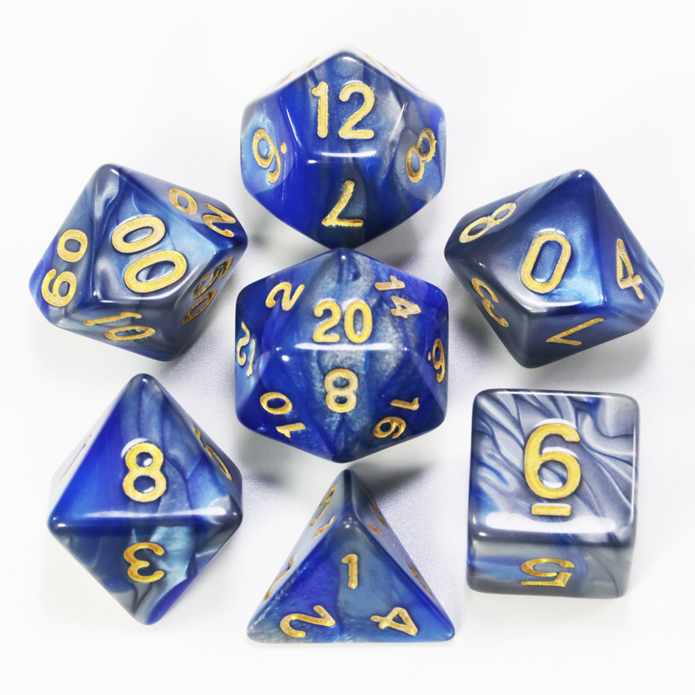 Poly dobbelstenen set