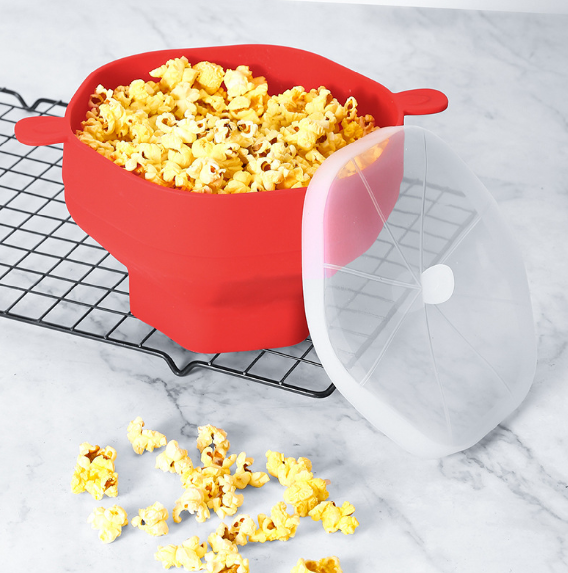 Antiaanbak popcorn maker