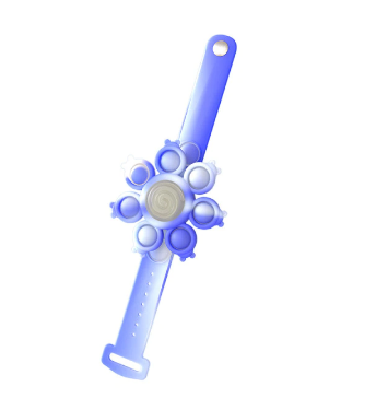 Armband met pop-it-bubbels