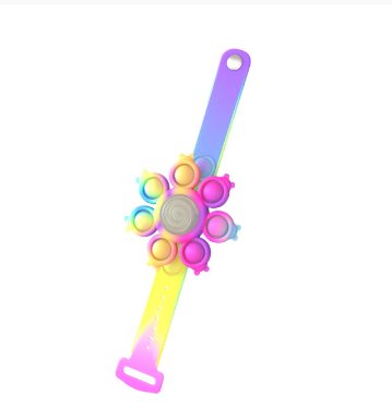 Armband met pop-it-bubbels