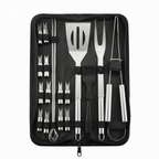 Draagbare barbecuegereedschapset