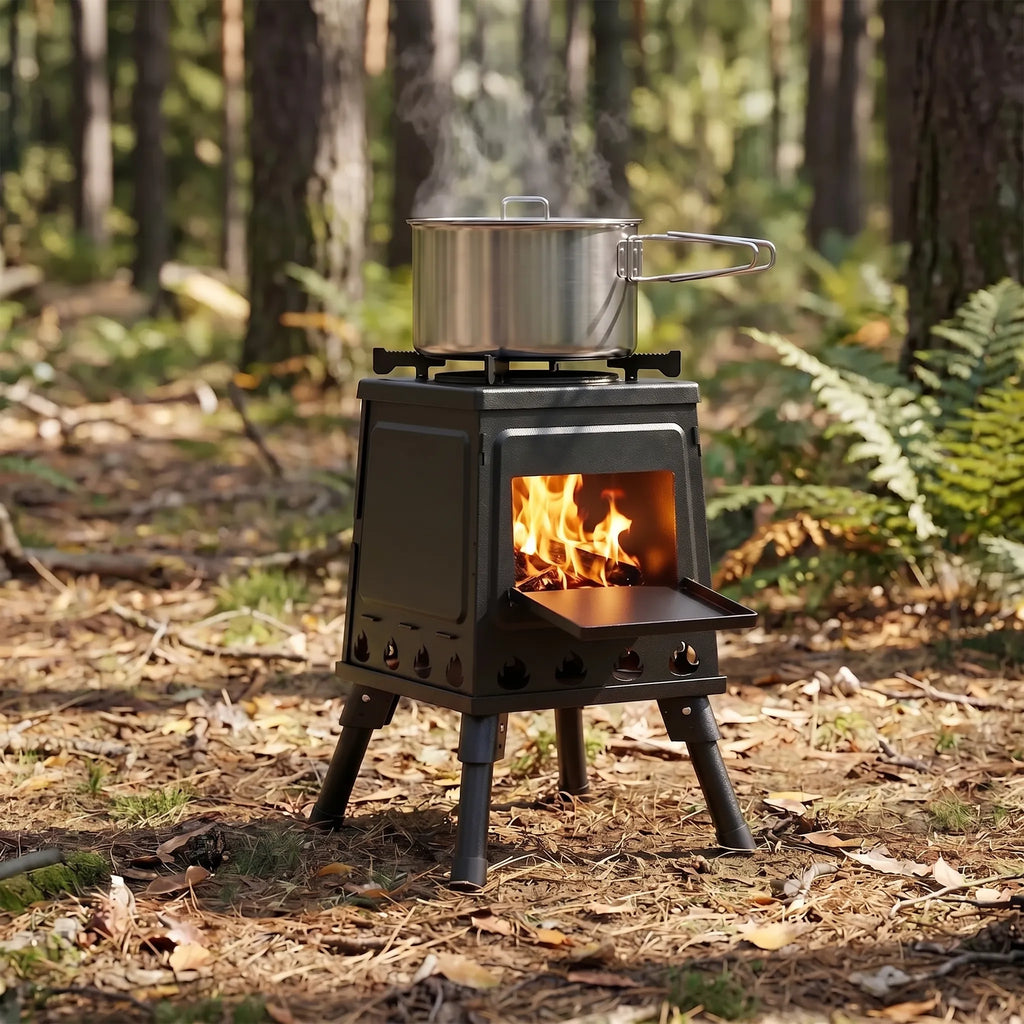 Draagbaar opvouwbaar campingkooktoestel