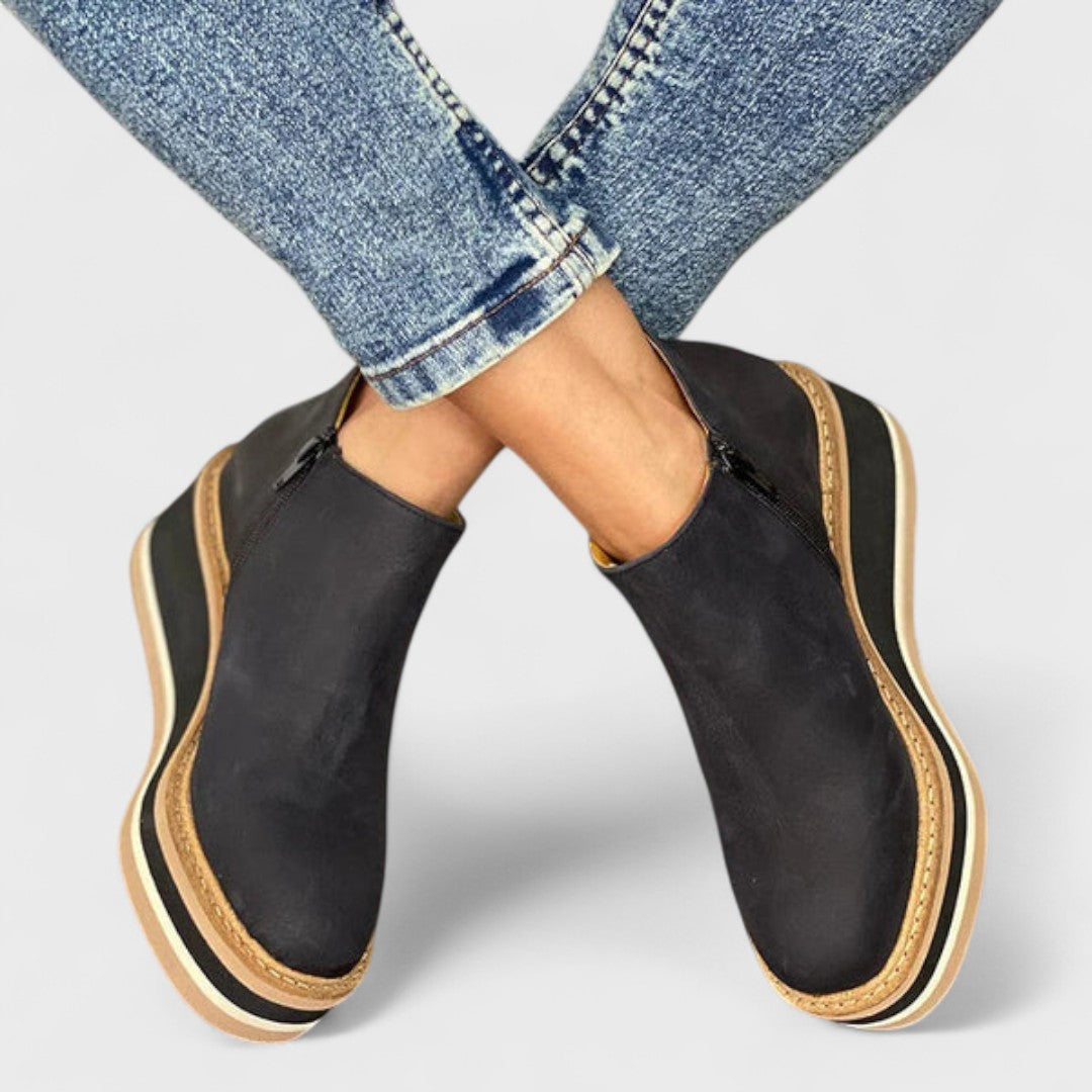 Schoenen met zijrits