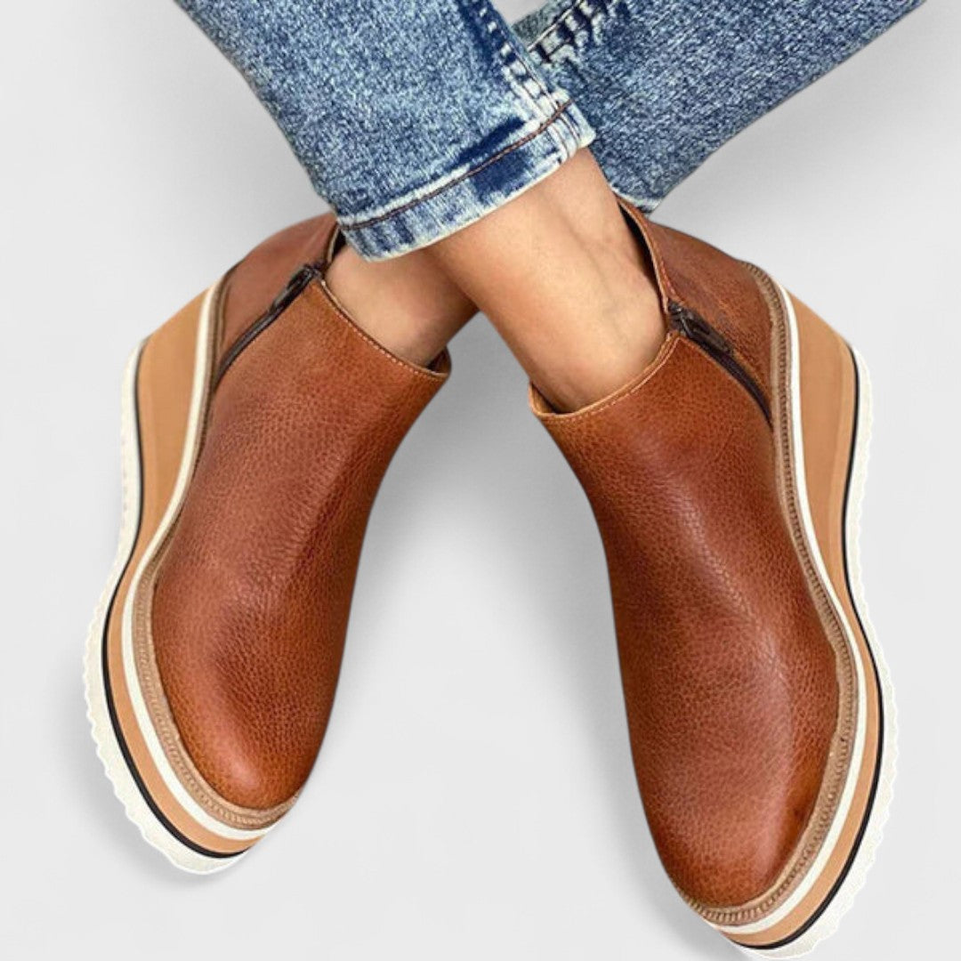 Schoenen met zijrits