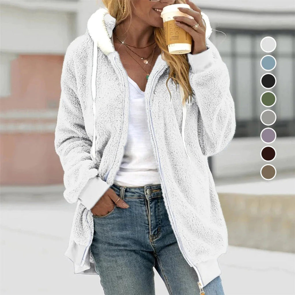 Comfy vest met stijlvolle capuchon