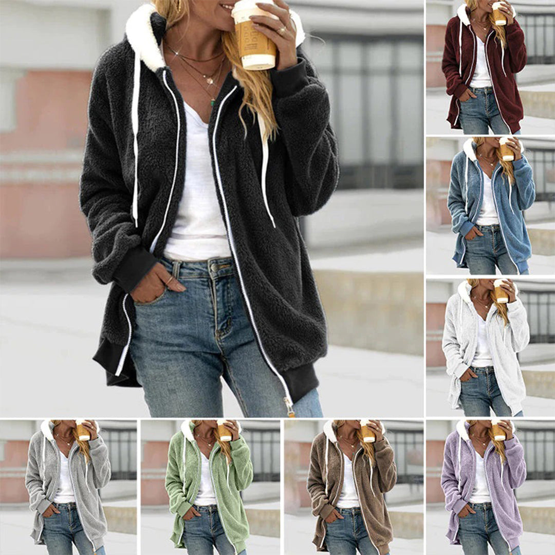 Comfy vest met stijlvolle capuchon