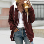 Comfy vest met stijlvolle capuchon