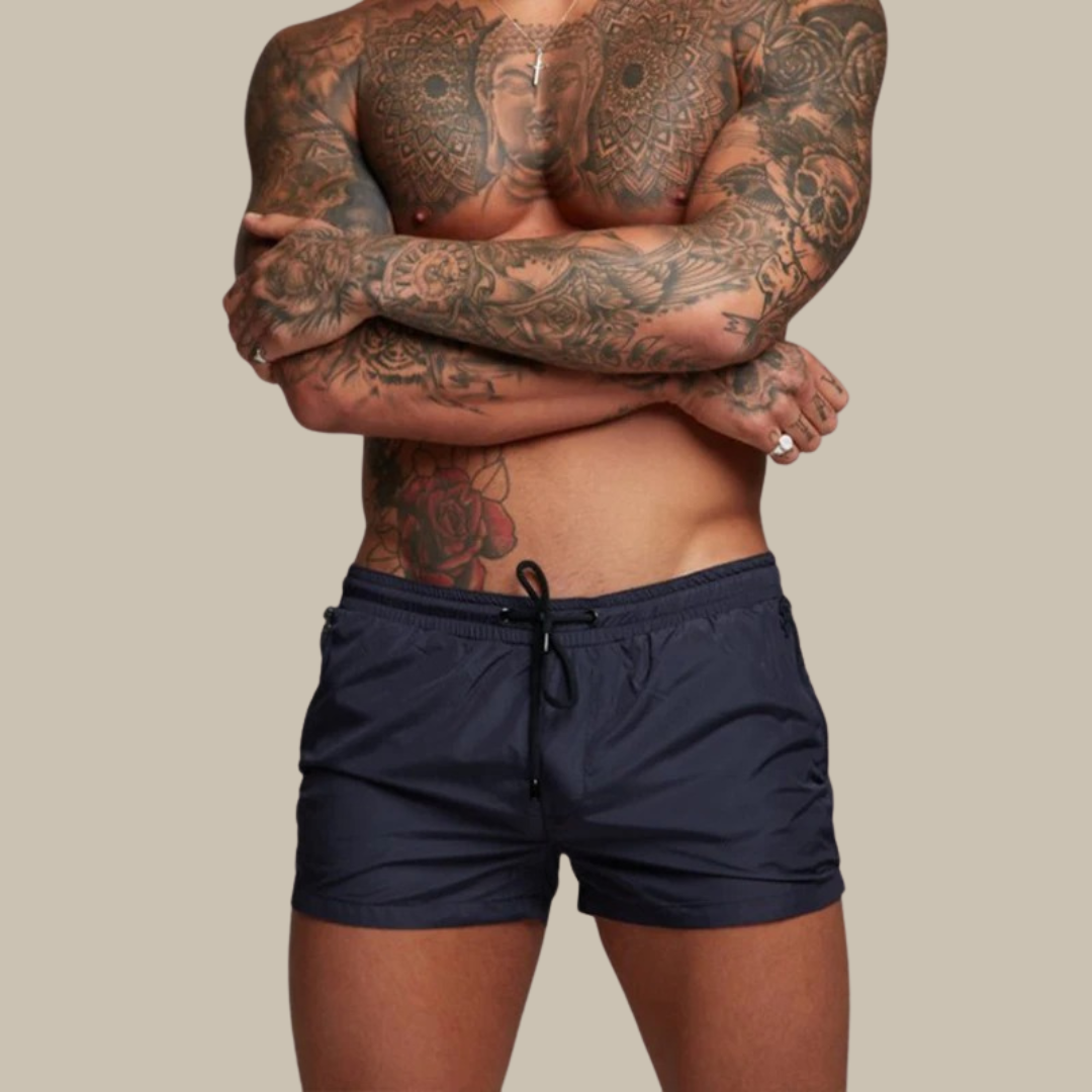 Sneldrogende zwembroek voor heren – aqua di man stretch shorts