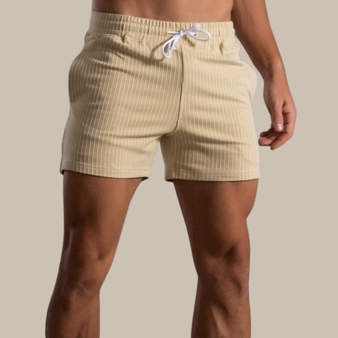 Sneldrogende & stijlvolle heren zwemshorts van ribstof-polyester — afbeelding 22