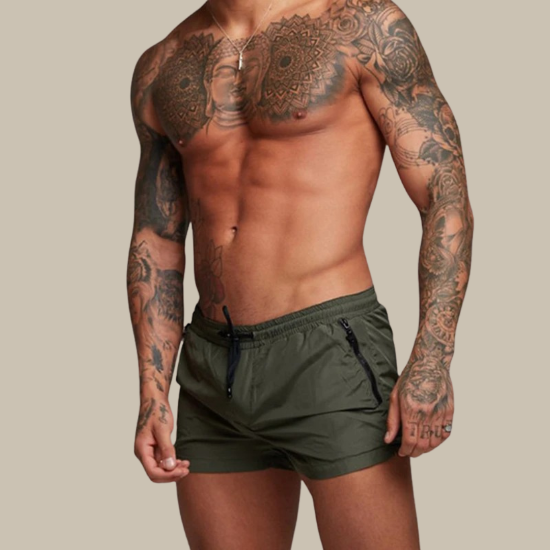 Sneldrogende zwembroek voor heren – aqua di man stretch shorts
