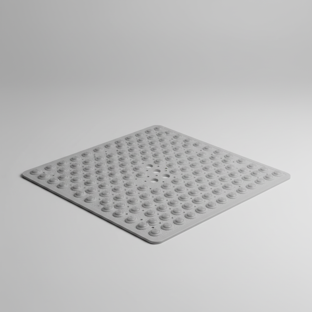 Vierkante PVC douchmat