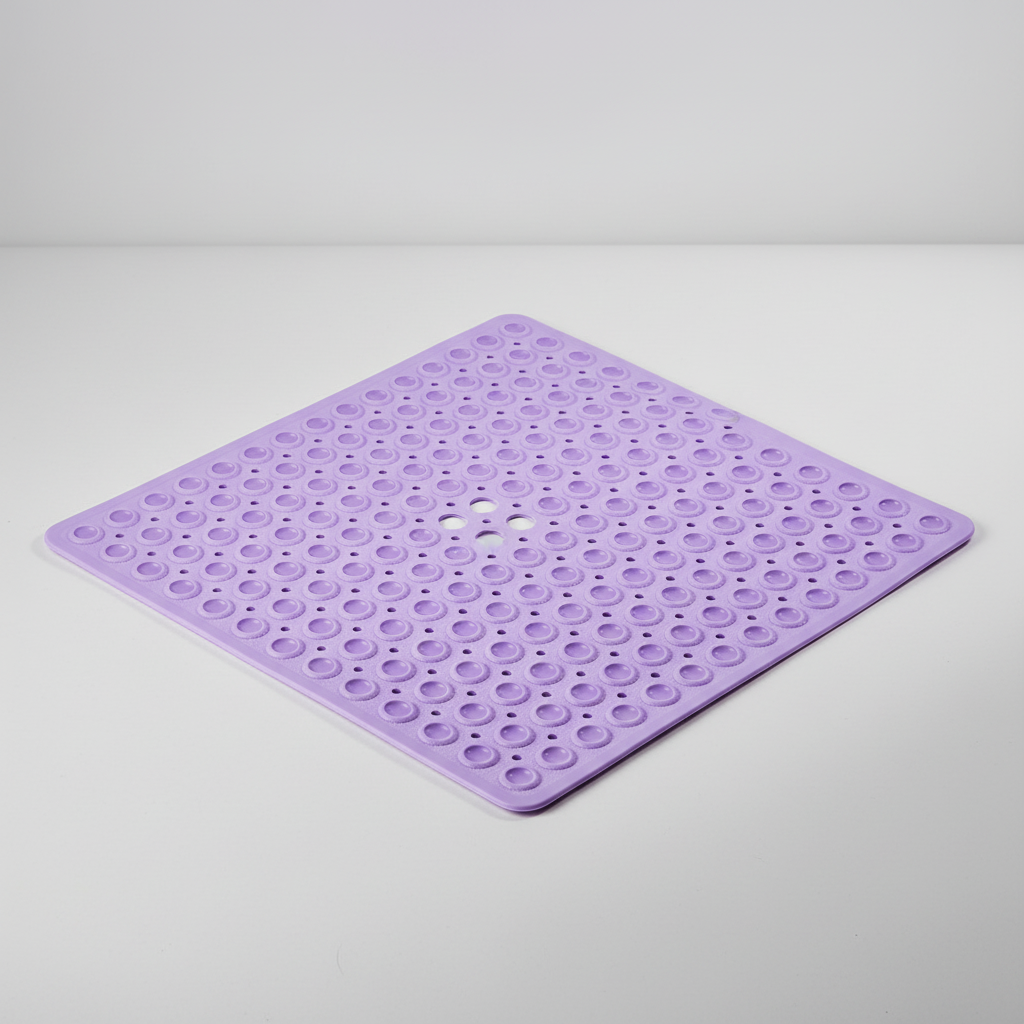 Vierkante PVC douchmat