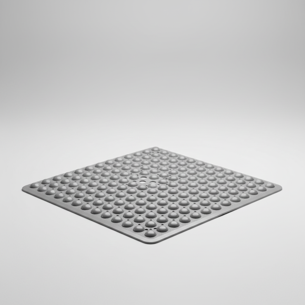 Vierkante PVC douchmat